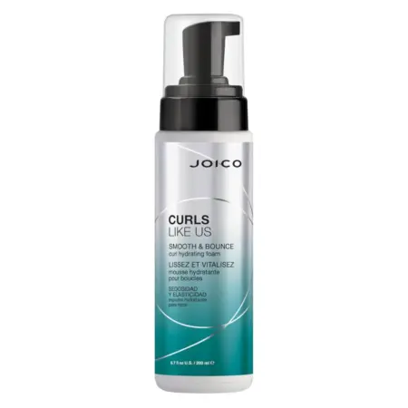 Joico Curls Like Us Smooth and Bounce Curl Espuma Hidratante 200ml